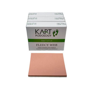 Разгрузочный, гипоаллергенный материал из белого войлока и латексной пены Strong and conformable Fleecy Web 7mm